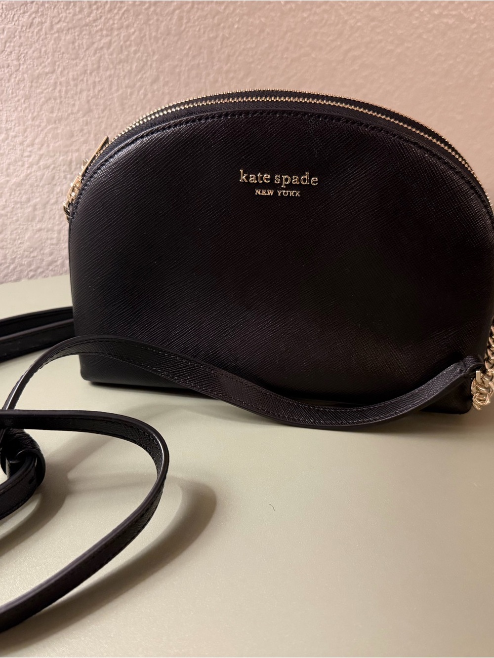 Kate Spade Black Crossbody Dome Bag